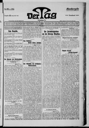 Der Tag vom 25.04.1914