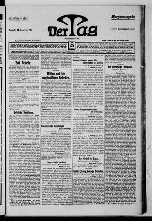 Der Tag vom 25.04.1914