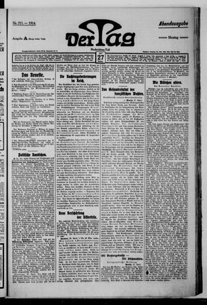 Der Tag vom 27.04.1914