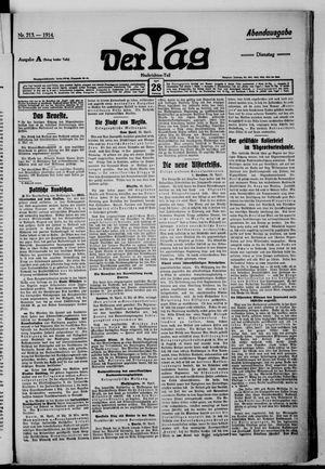 Der Tag vom 28.04.1914