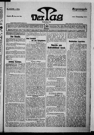 Der Tag vom 30.04.1914