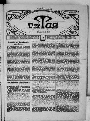 Der Tag vom 02.05.1914