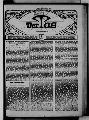 Der Tag vom 03.05.1914