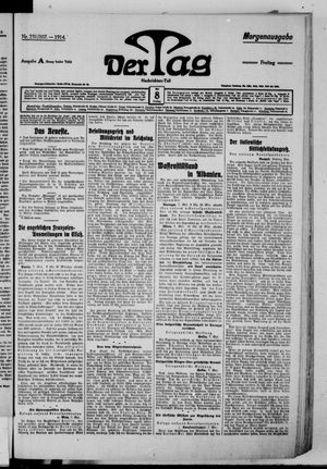 Der Tag vom 08.05.1914