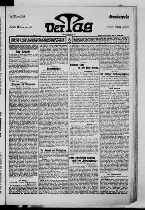 Der Tag vom 08.05.1914