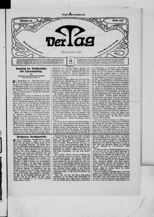Der Tag vom 15.05.1914