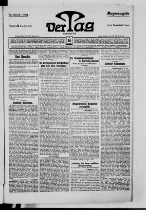 Der Tag vom 16.05.1914