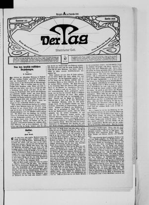 Der Tag vom 17.05.1914