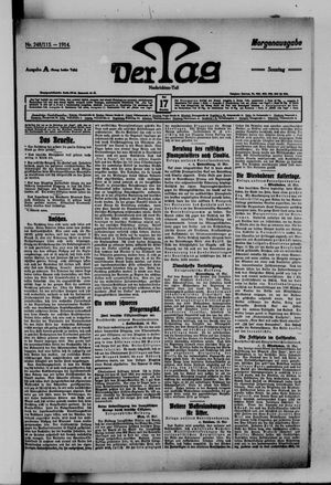 Der Tag vom 17.05.1914