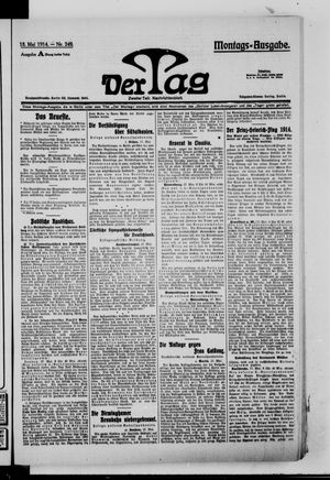 Der Tag vom 18.05.1914