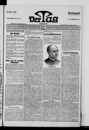 Der Tag vom 27.05.1914