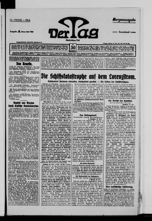 Der Tag vom 30.05.1914