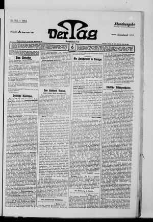 Der Tag vom 06.06.1914