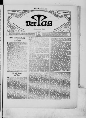 Der Tag vom 06.06.1914