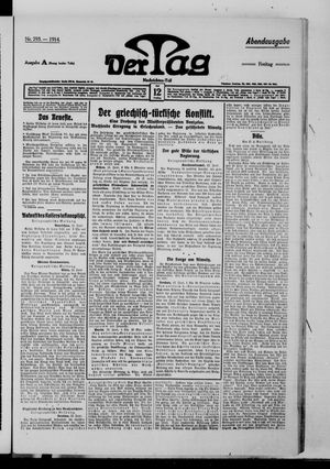 Der Tag vom 12.06.1914