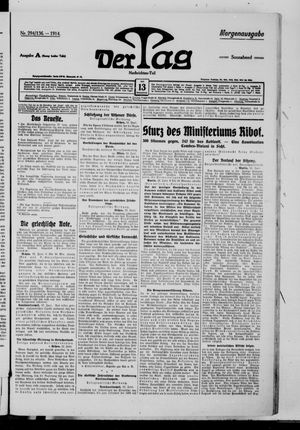 Der Tag vom 13.06.1914