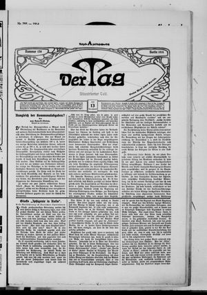 Der Tag vom 13.06.1914