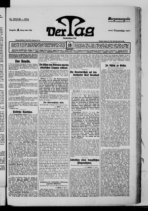 Der Tag vom 18.06.1914