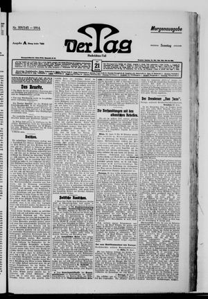 Der Tag vom 21.06.1914