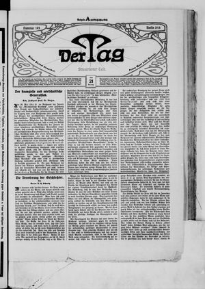 Der Tag vom 21.06.1914