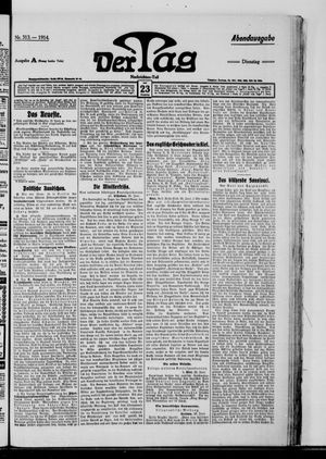 Der Tag vom 23.06.1914
