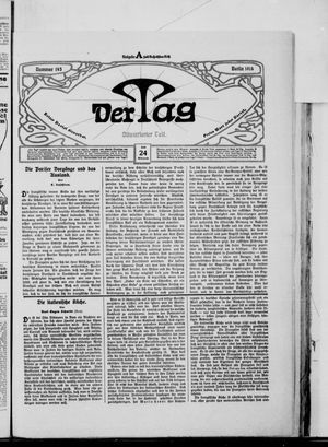 Der Tag vom 24.06.1914