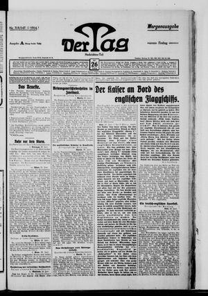Der Tag vom 26.06.1914