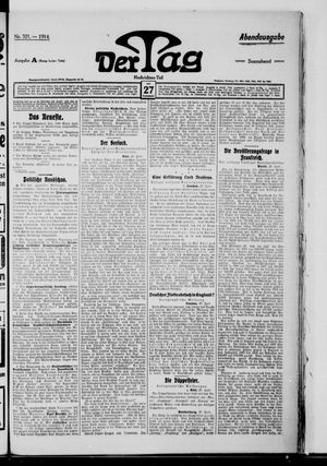 Der Tag vom 27.06.1914