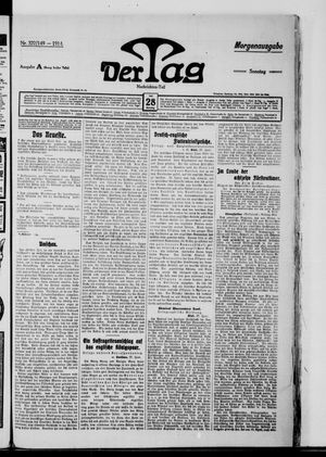 Der Tag vom 28.06.1914