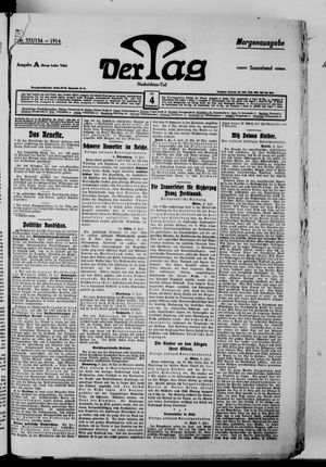 Der Tag vom 04.07.1914