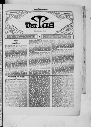 Der Tag vom 04.07.1914