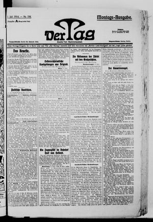 Der Tag vom 06.07.1914