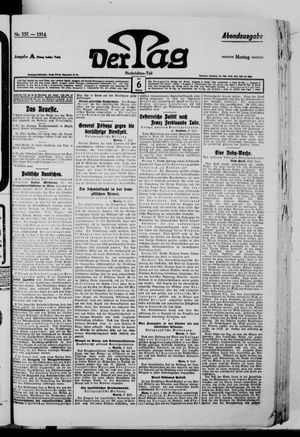 Der Tag vom 06.07.1914