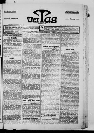 Der Tag vom 12.07.1914