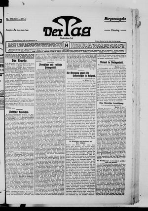 Der Tag vom 14.07.1914