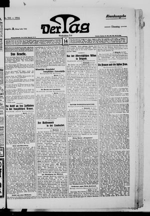 Der Tag vom 14.07.1914