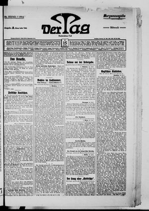 Der Tag vom 15.07.1914