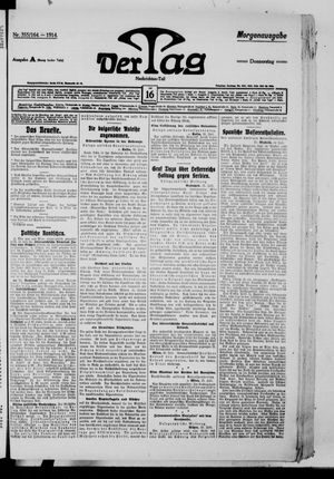 Der Tag vom 16.07.1914