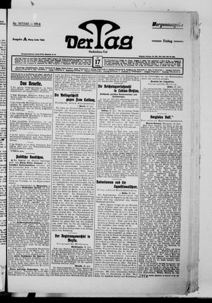 Der Tag vom 17.07.1914