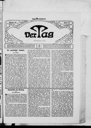 Der Tag vom 17.07.1914