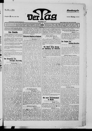 Der Tag vom 20.07.1914
