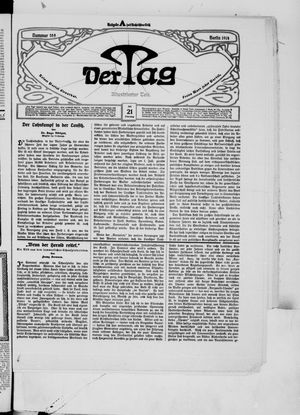 Der Tag vom 21.07.1914
