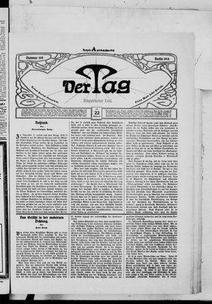 Der Tag vom 22.07.1914