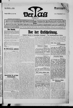 Der Tag vom 25.07.1914