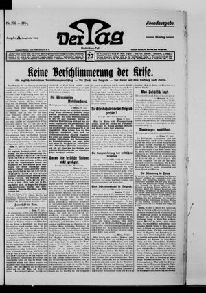 Der Tag vom 27.07.1914