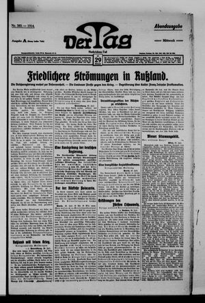Der Tag vom 29.07.1914