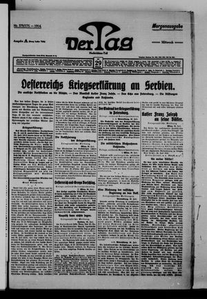Der Tag vom 29.07.1914
