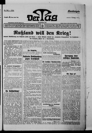 Der Tag vom 31.07.1914