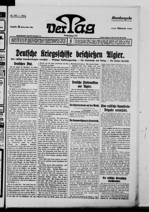 Der Tag vom 05.08.1914