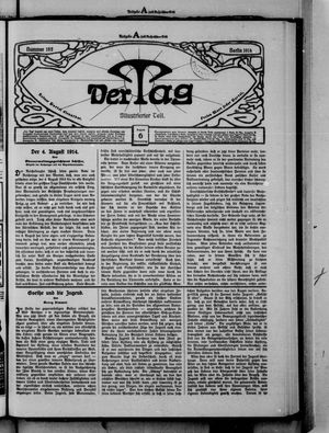 Der Tag vom 06.08.1914
